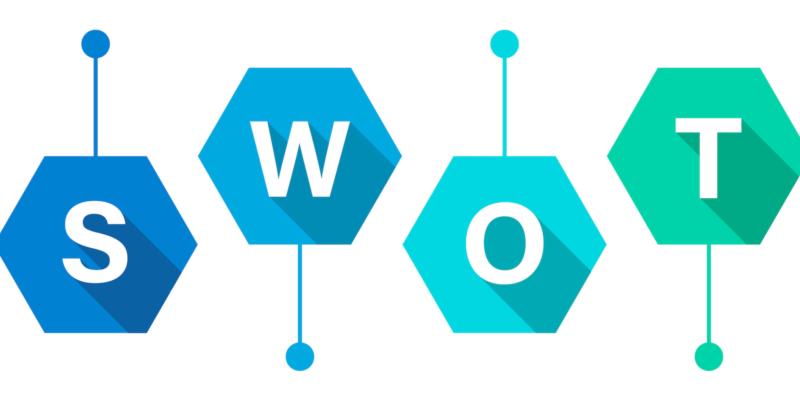 Image of the letters S,W,O, and T in hexagons representing a swot analysis